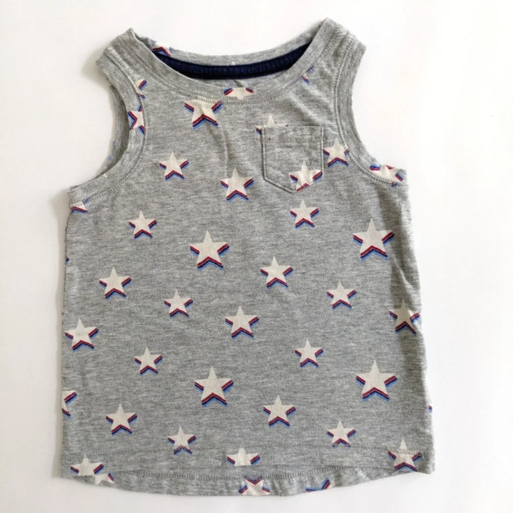 Cat & Jack 3T Stars Tank Top